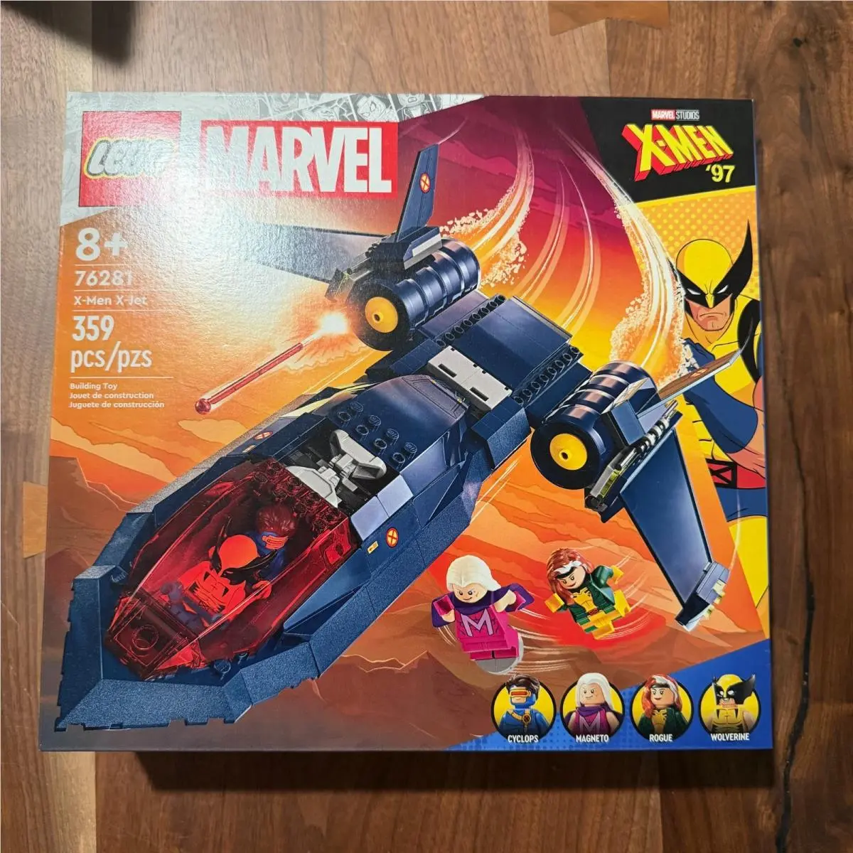 Lego 76281 Marvel X-men X-jet Retired