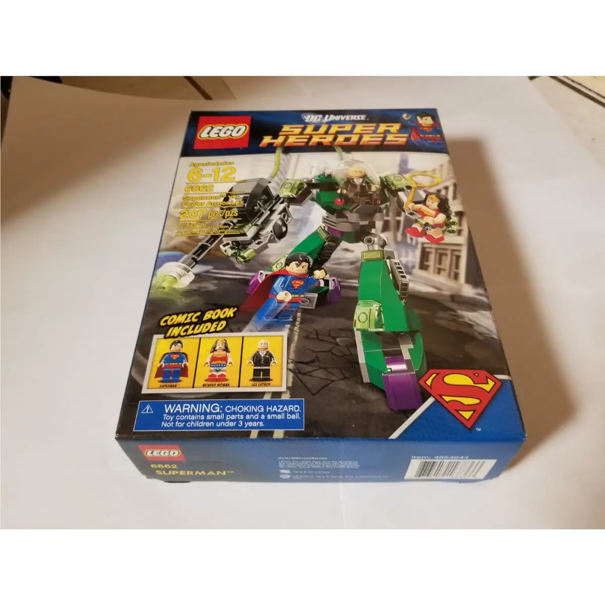 Lego Superman Vs. Power Armor Lex 6862 Set Wonder Woman