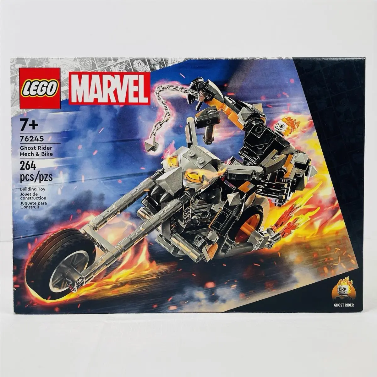 Lego 76245 Super Heroes: Ghost Rider Mech Bike Marvel 2023