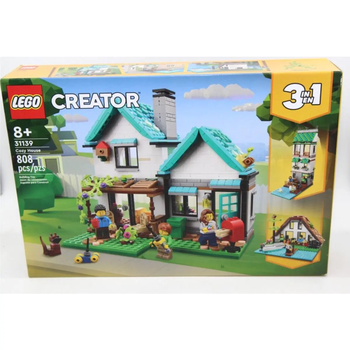 Lego Creator 3 in 1 Cozy House Set 31139