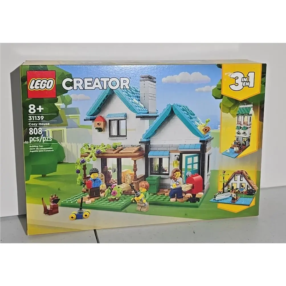 and Lego Creator: Cozy House 31139