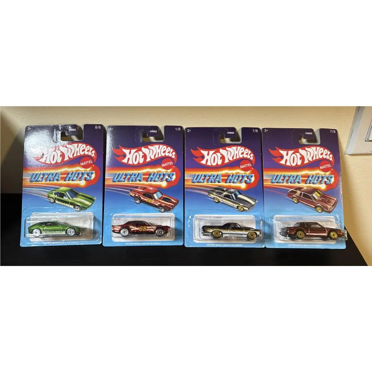 Hot Wheels Ultra Hots EL Camino Cougar Regal Volkswagen 1:64 Scale