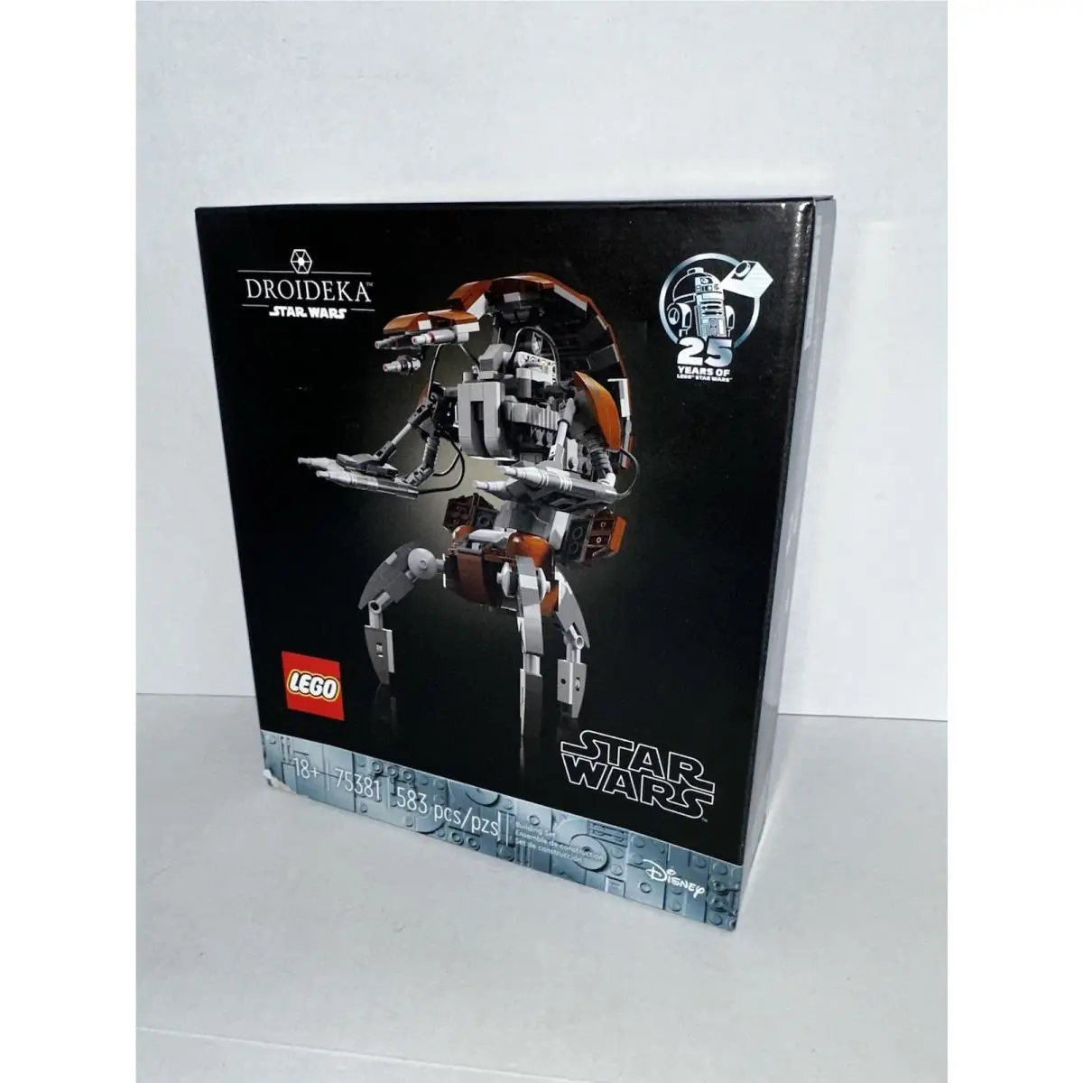 Lego Star Wars: Droideka 75381 Building Set Disney 25 Years 583 Pieces