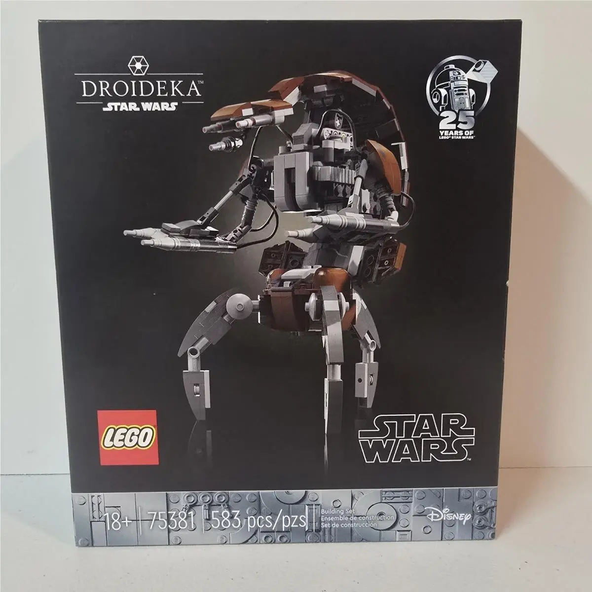 Lego Star Wars Droideka 75381 Buildable Figure Display Model Droid