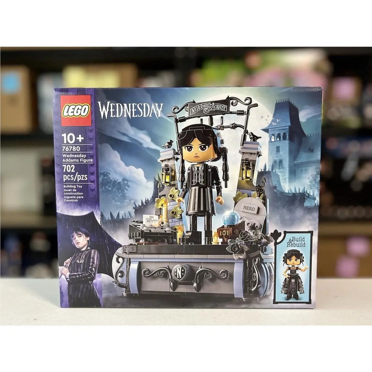Lego Wednesday Addams Figure - Building Toy For Kids Girls Boys Ages 10+ - C