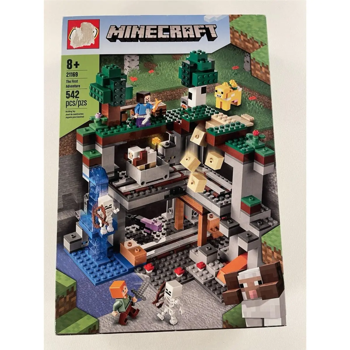 Lego Minecraft: The First Adventure 21169 Retired Set