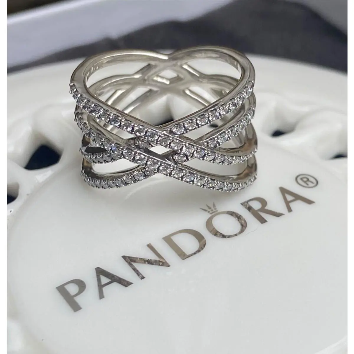 Pandora Cosmic Lines Ring 196401CZ