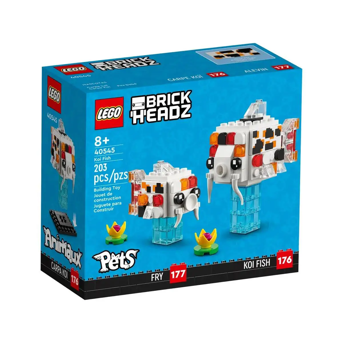 Lego 40545 Koi Fish Brickheadz Pets