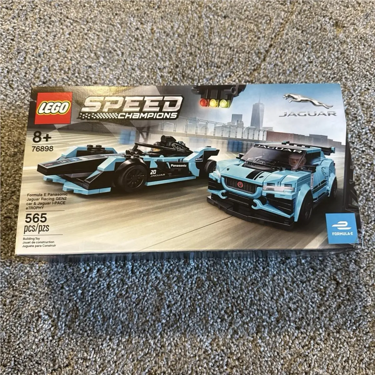 76898 Lego Formula E Panasonic Jaguar Racing GEN2 Car Jaguar I-pace Set