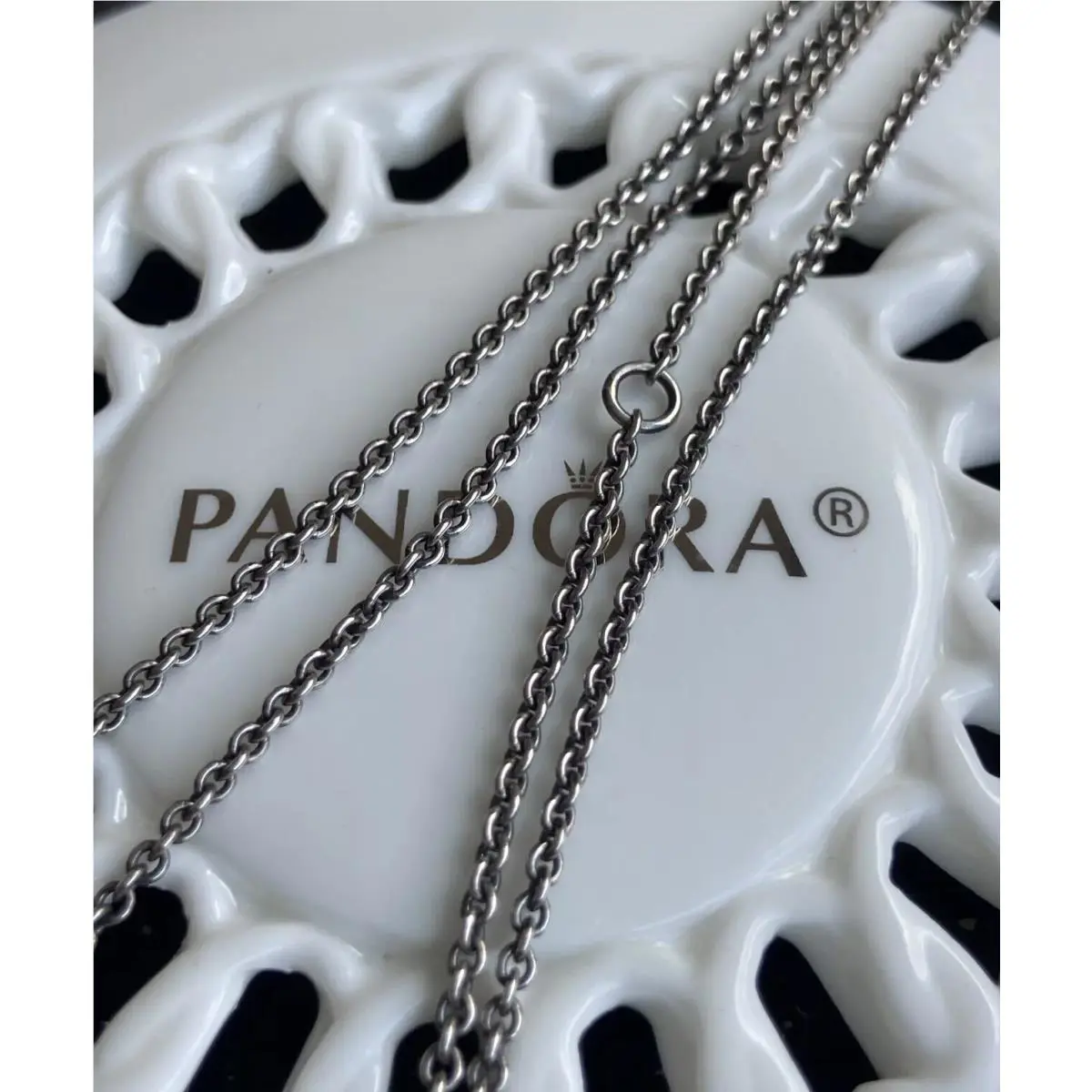 Pandora Oxidized Cable Chain 590402