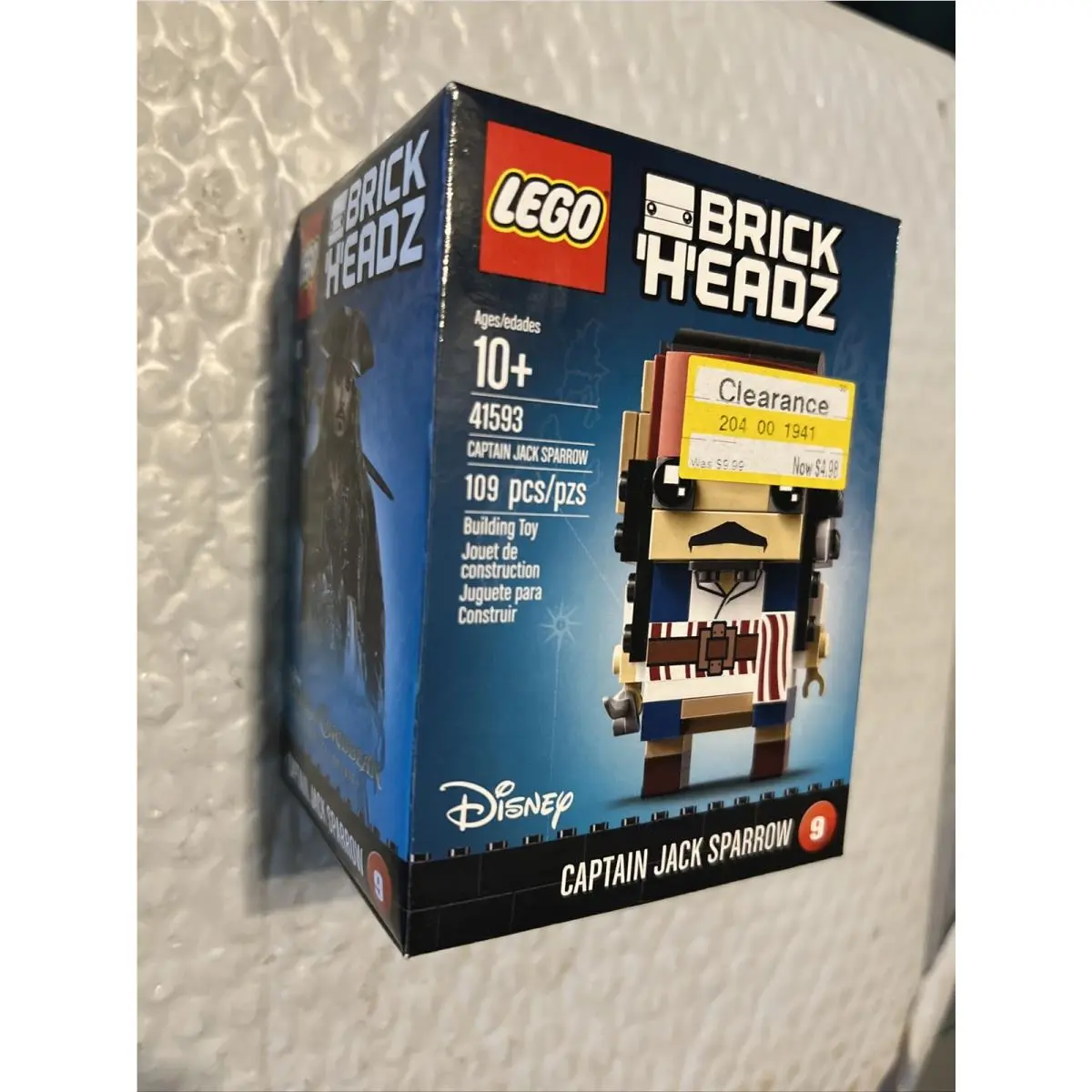 Lego Disney Brickheadz 41593 - Captain Jack Sparrow - Retired