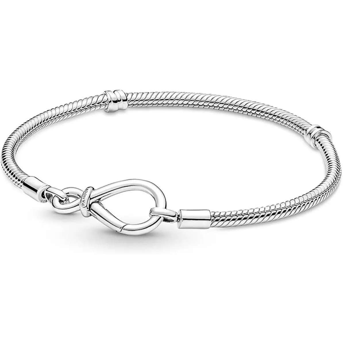 Pandora Moments Infinity Knot Snake Chain Bracelet