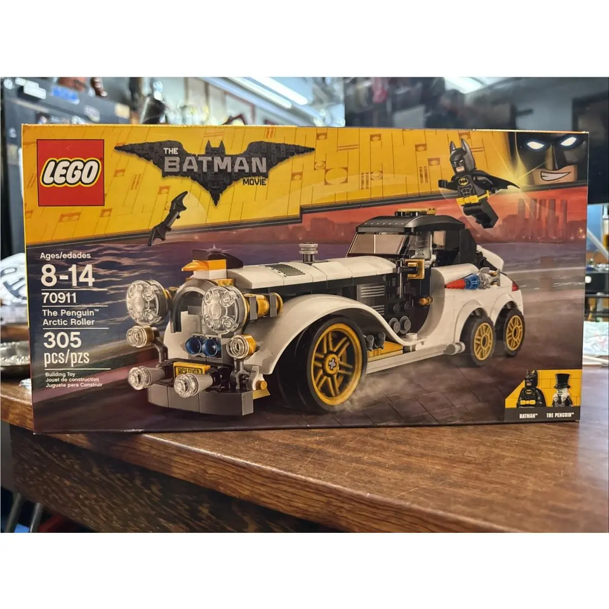 Lego 70911 DC Comics Batman Movie The Penguin Arctic Roller Retired
