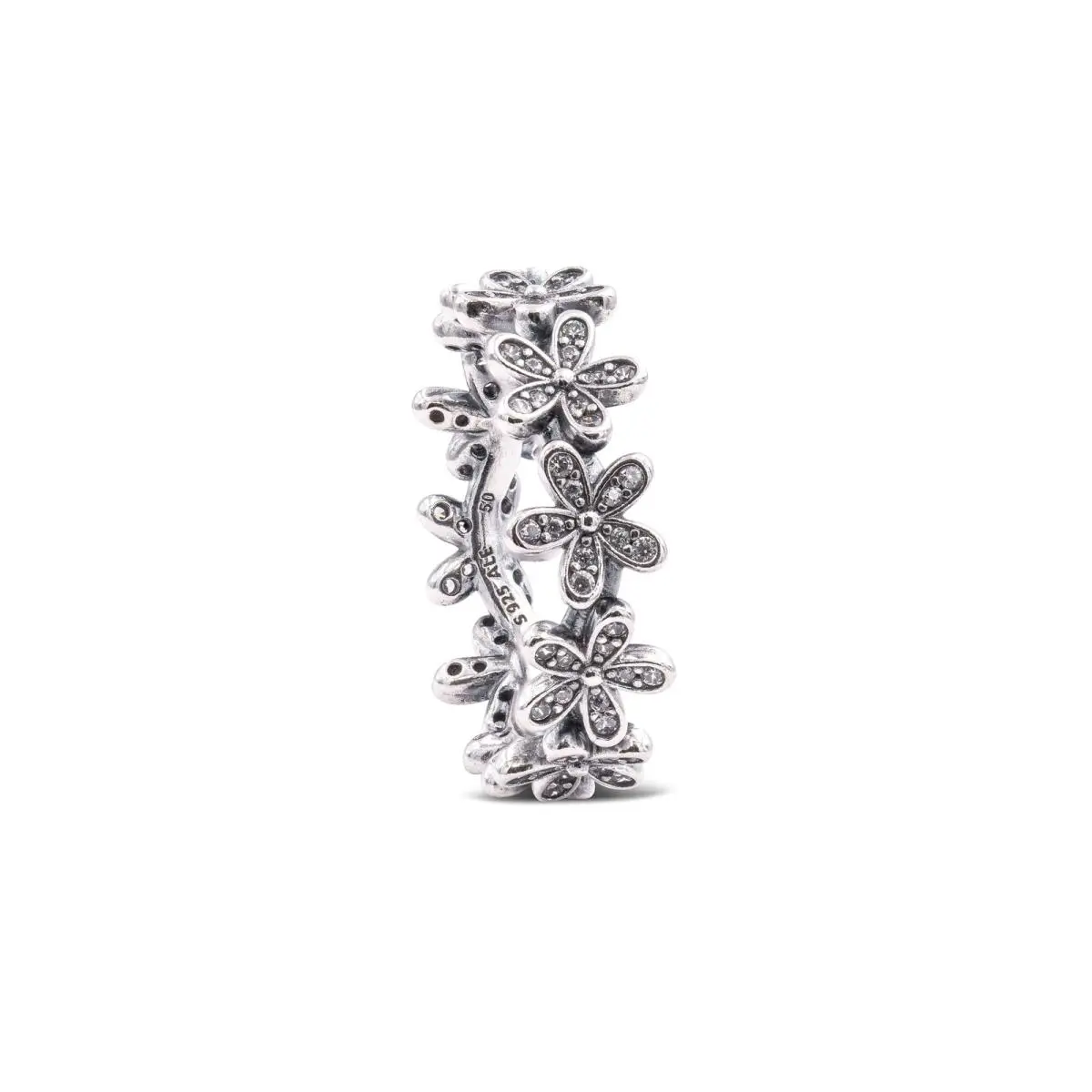 Dazzling Daisy Meadow Stackable Ring 190934CZ Silver/Sterling-Silver by Pandora
