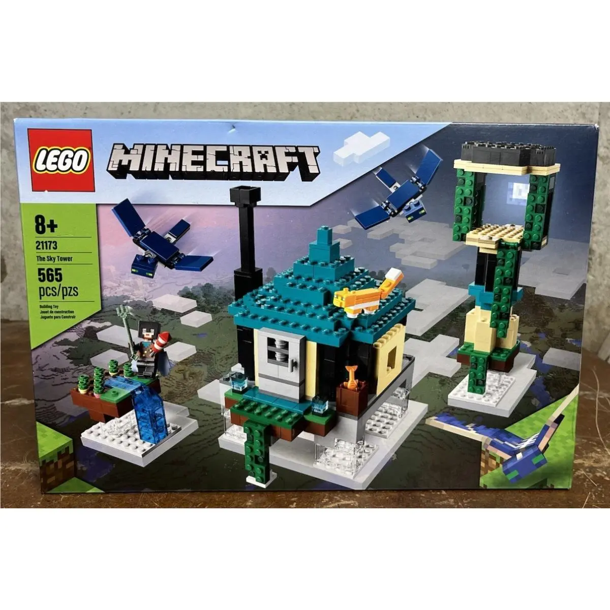 Lego Minecraft The Sky Tower 21173 Blacksmith Garden Island Flying Phantom Pilot