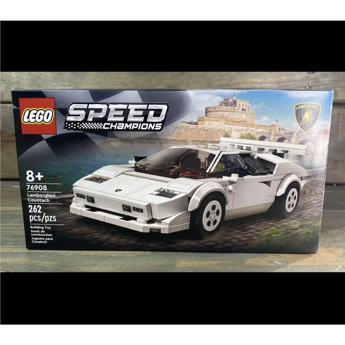 Lego Speed Champions Lamborghini Countach 76908 Race Car Toy Model