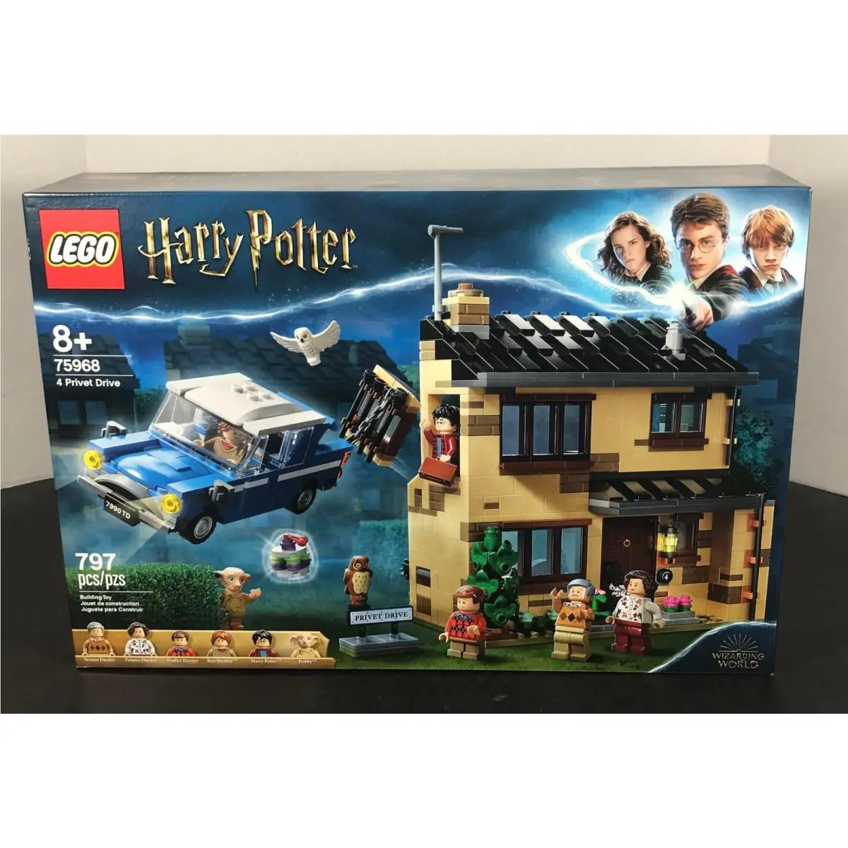 Lego Harry Potter 4 Privet Drive 75968 Ron Dobby Elf Hedwig Owl
