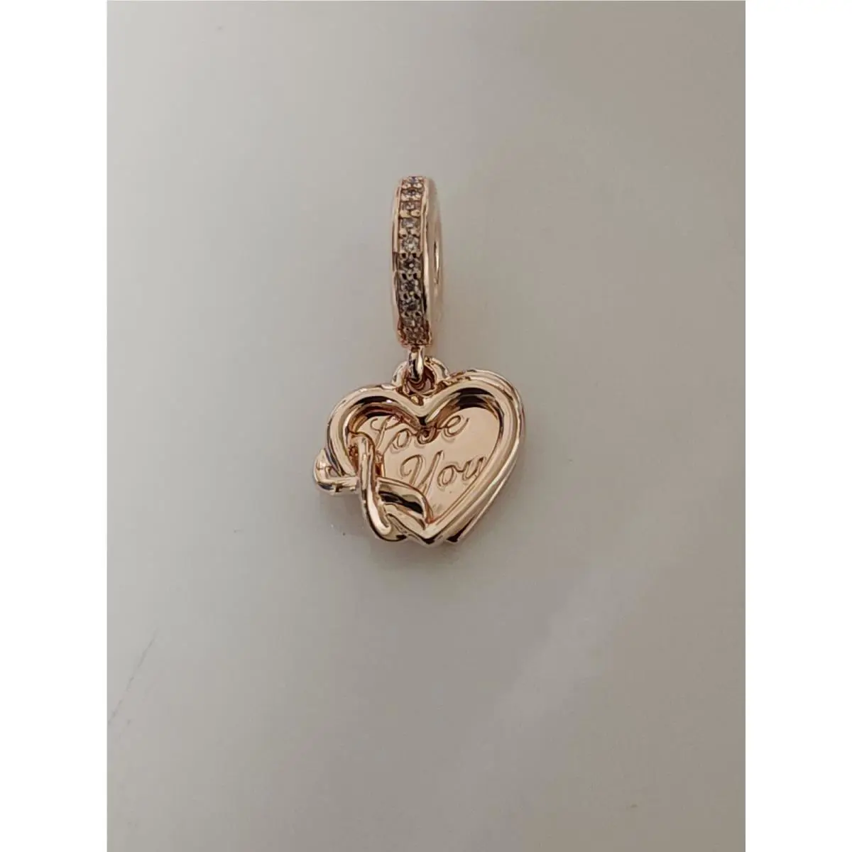 Pandora Love You Infinity Heart Dangle Charm 789369C01