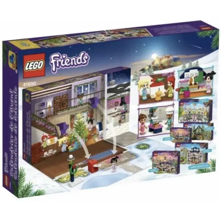 Lego Friends Building Kit 370Pcs Advent Calendar 2021 41690