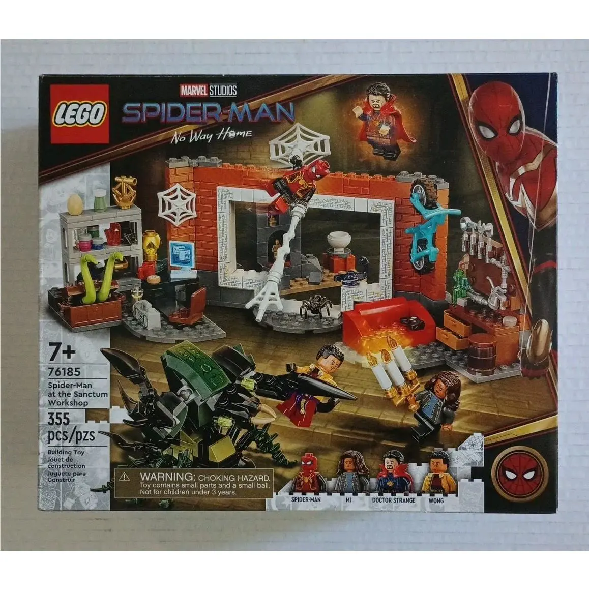 Lego Marvel Superheroes 76185 Spiderman at The Sanctum Workshop Retired Set Nisb