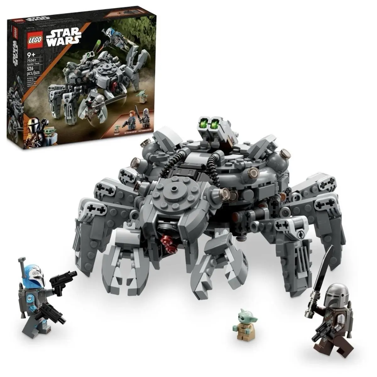 Lego 75361 Star Wars Spider Tank 526 Pieces Age 9+