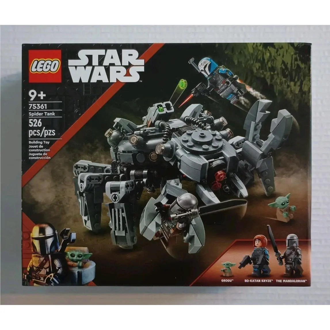 Lego Star Wars 75361 Spider Tank Retired Set In Box