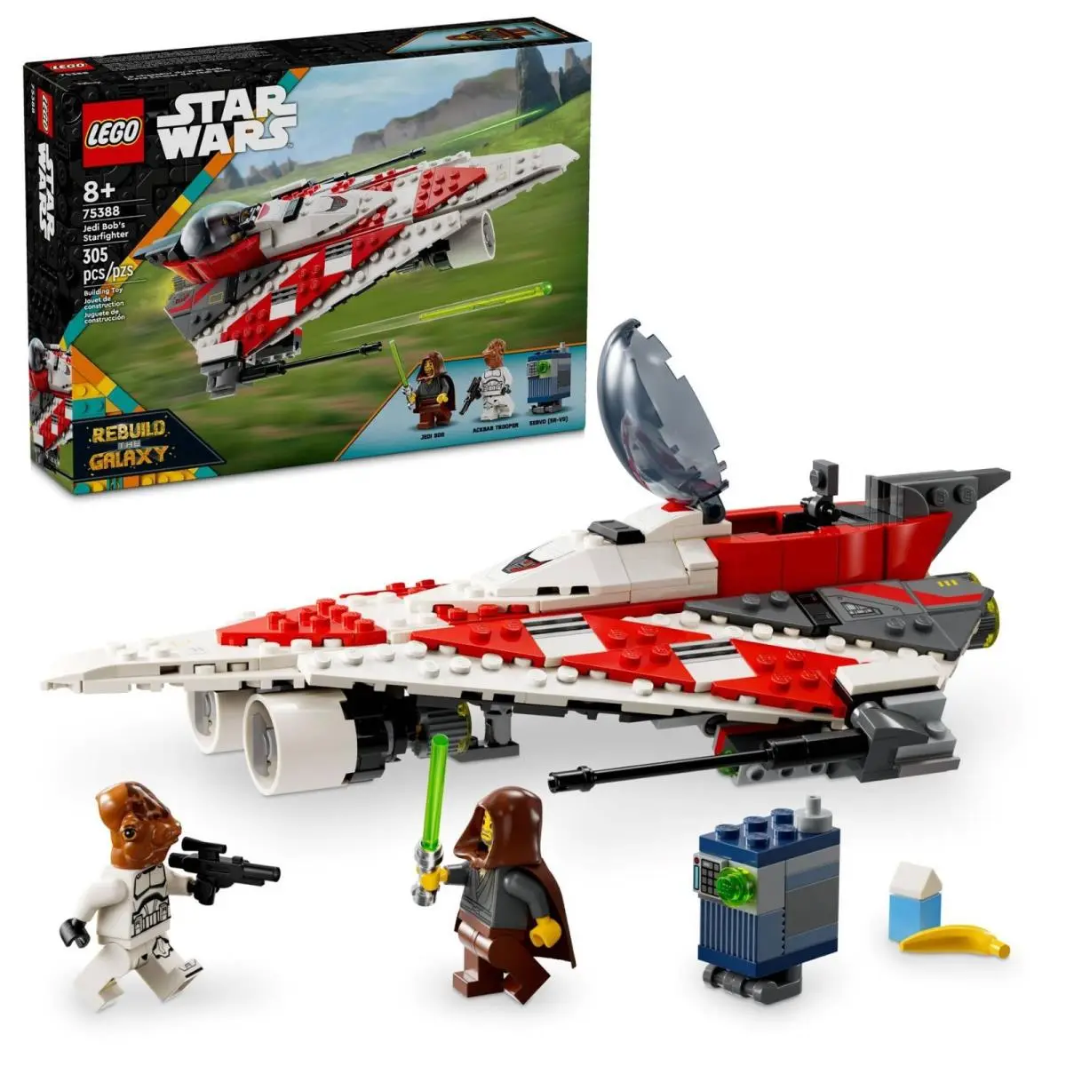 Lego Star Wars Jedi Bob`s Starfighter - Retired Set 75388