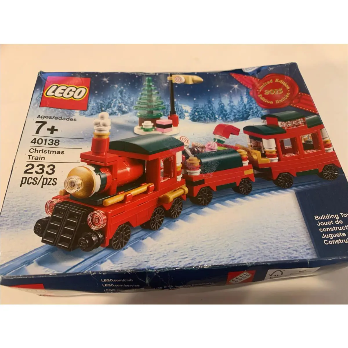 Lego Seasonal: Christmas Train 40138 Shelf Wear Ef15