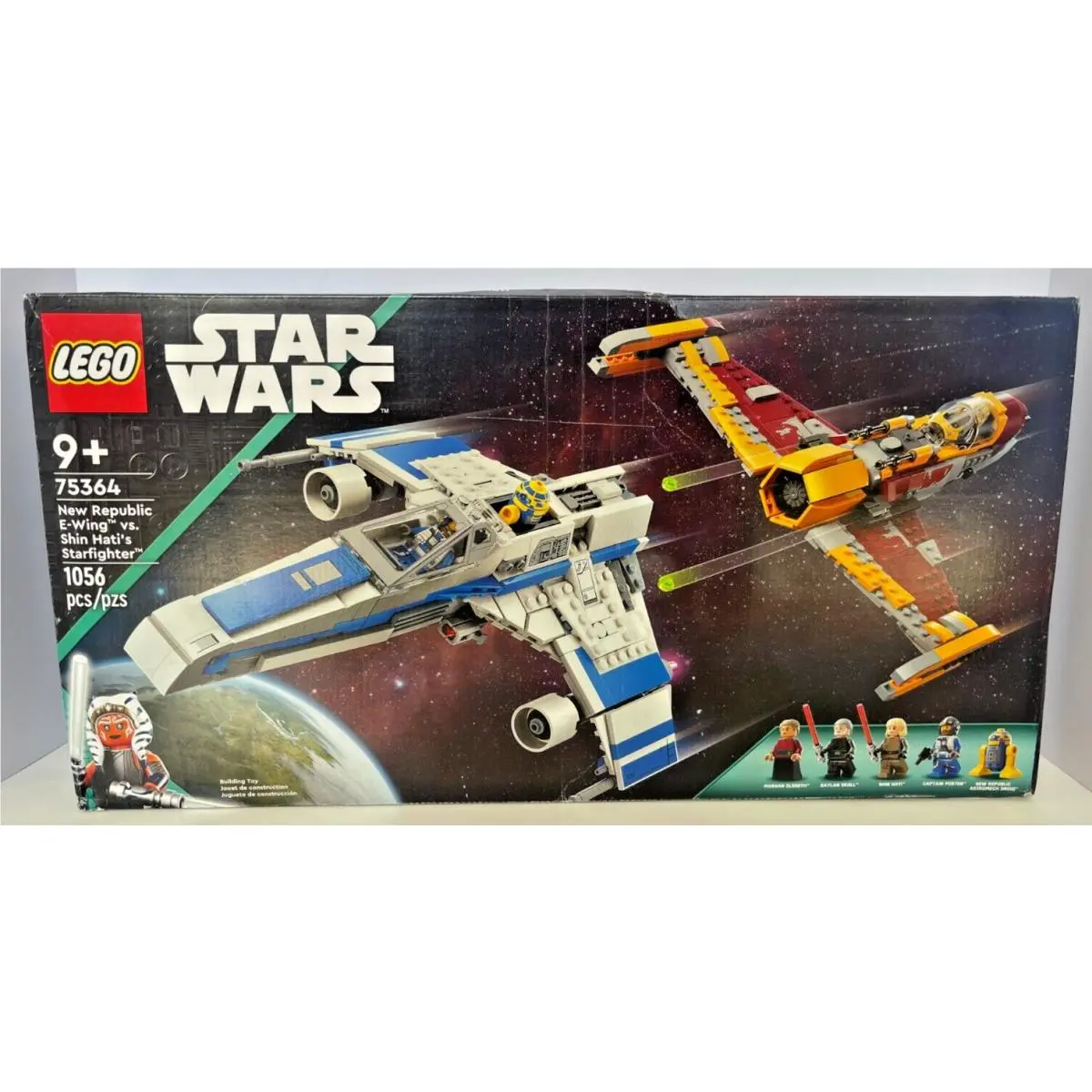 Lego Star Wars: Ahsoka Republic E-wing Vs. Shin Hati`s Starfighter 75364
