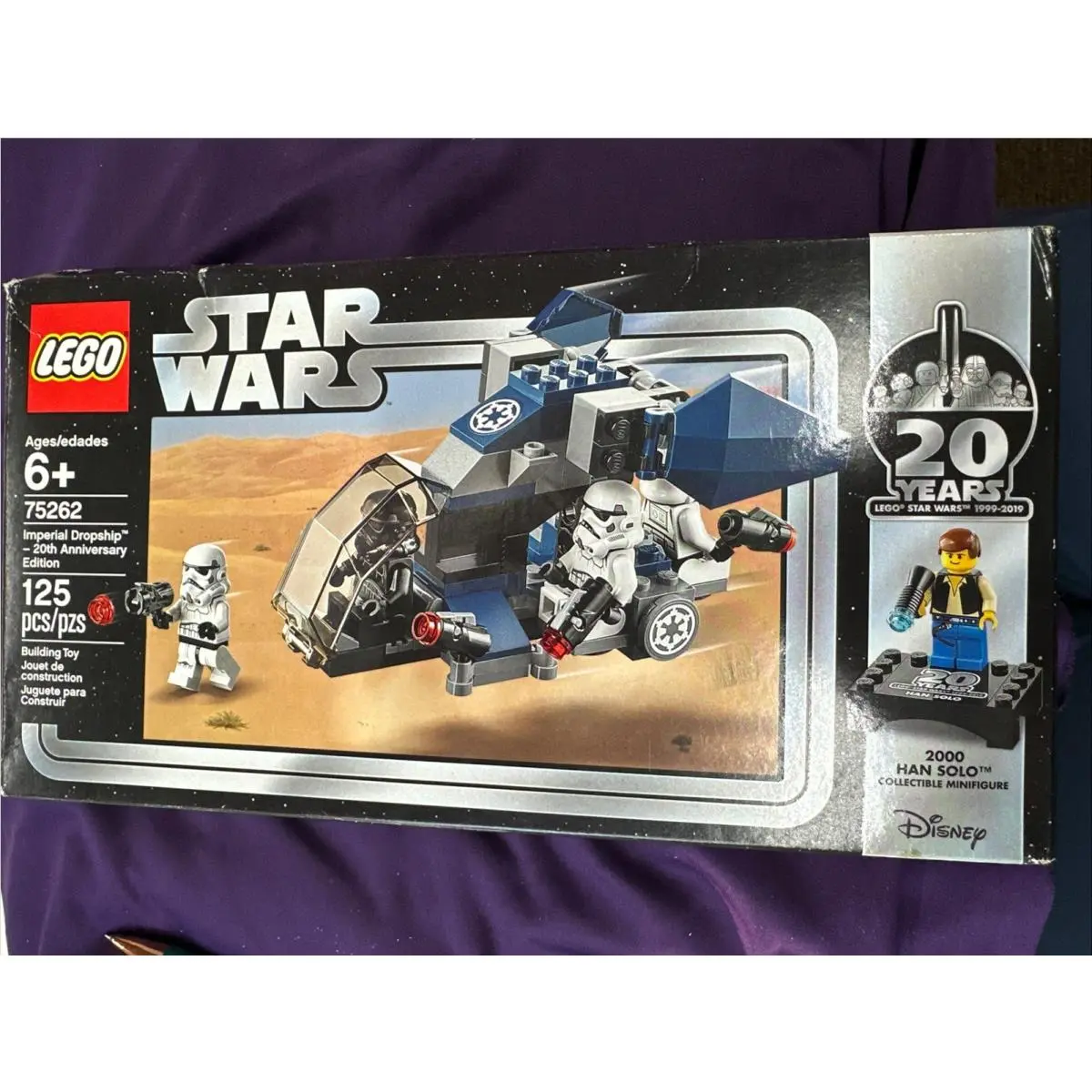 Lego 75262 Star Wars Imperial Dropship 20th Anniversary Edition Box Has Dent