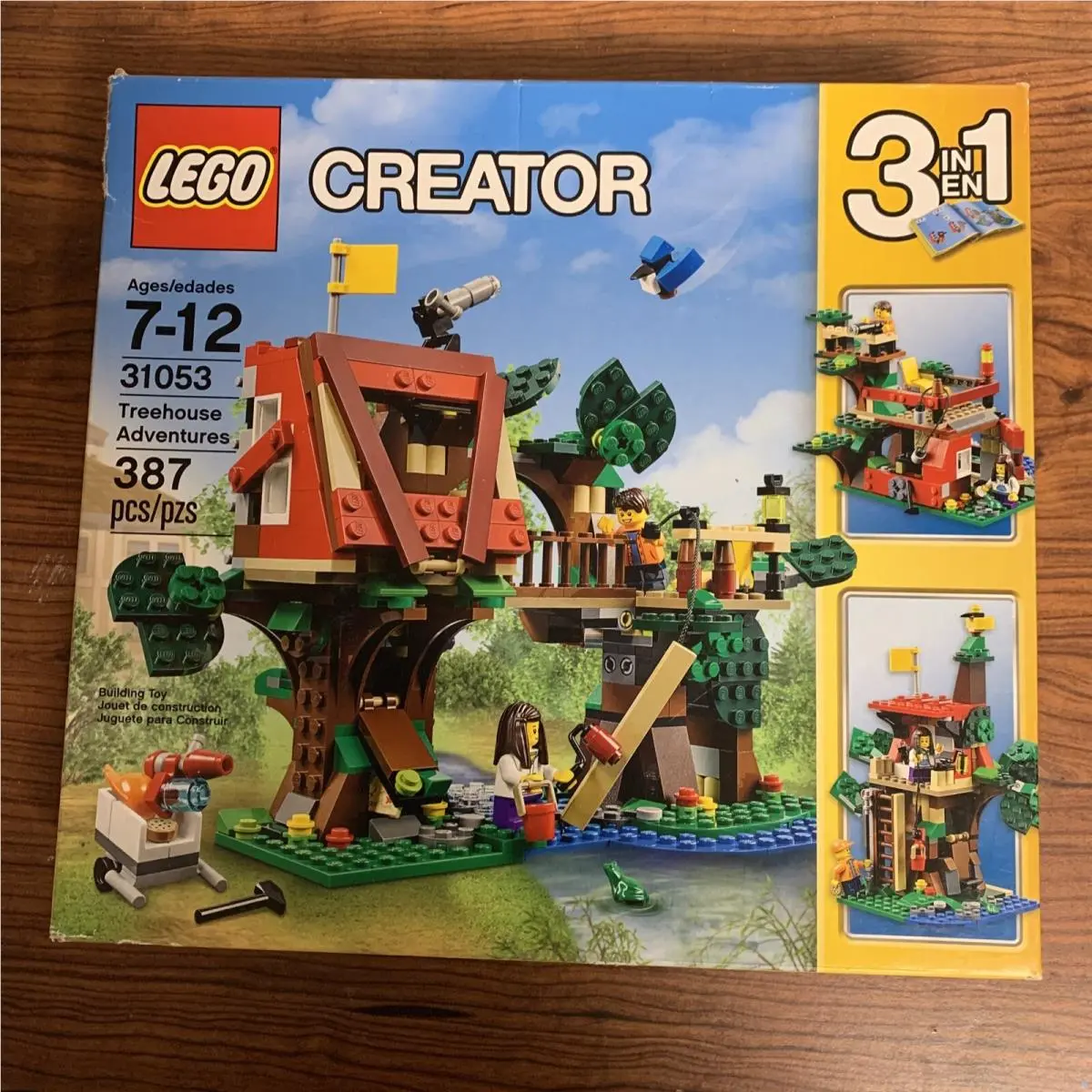 Lego Creator Treehouse Adventures 31053 Building Kit 387 Pcs Retired Set Playset