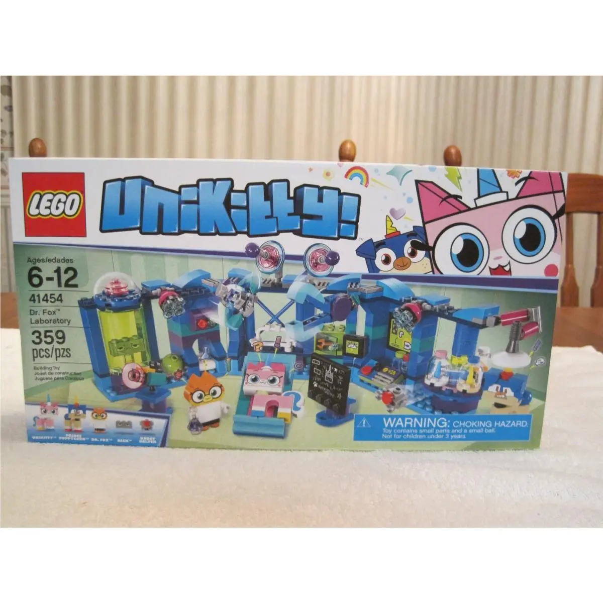 Lego 41454 Unikitty Dr. Fox Laboratory--new