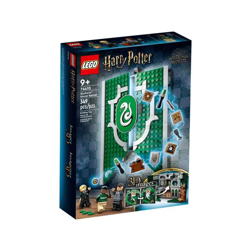 Lego Harry Potter Slytherin House Banner 76410 Building Set 349 Pieces Retired