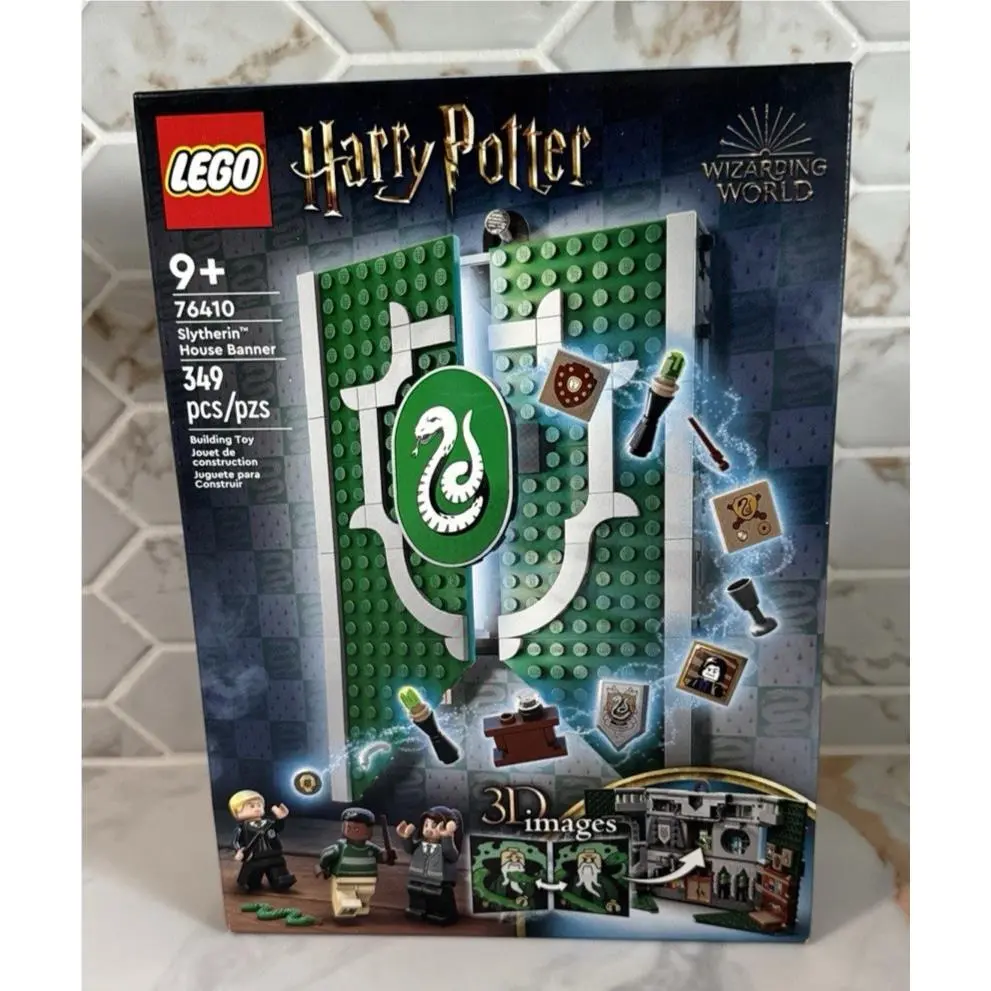 Lego 76410 Slytherin House Banner Retired Harry Potter