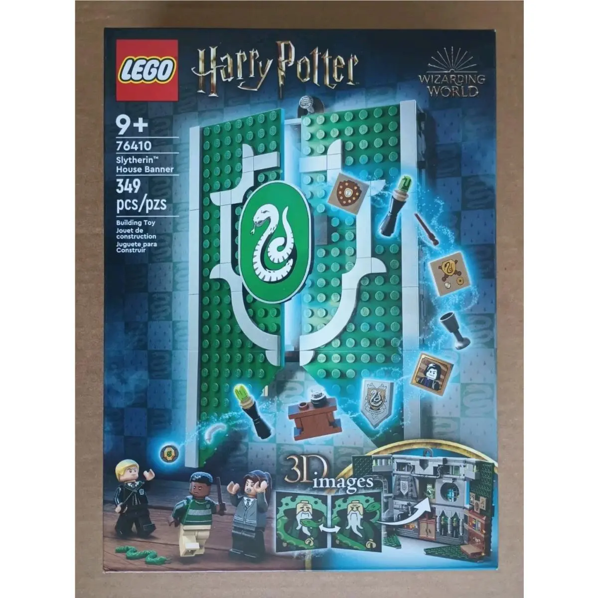 Lego Harry Potter 76410 Slytherin House Banner Retired Set