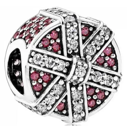 Pandora 792006CZR Red Gift Box Charm in Silver - Festive Jewelry For Adults