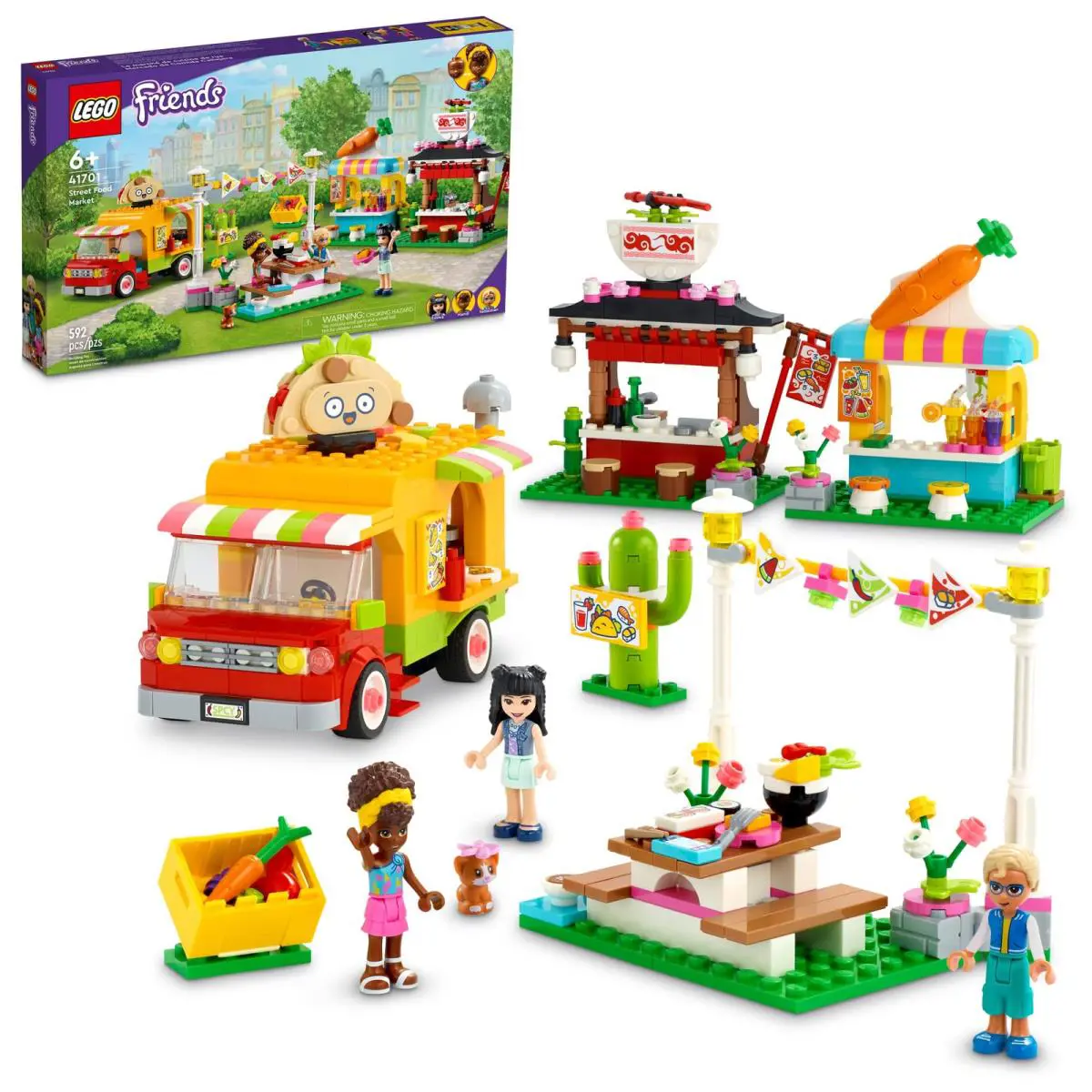 Lego Friends Street Food Market 41701