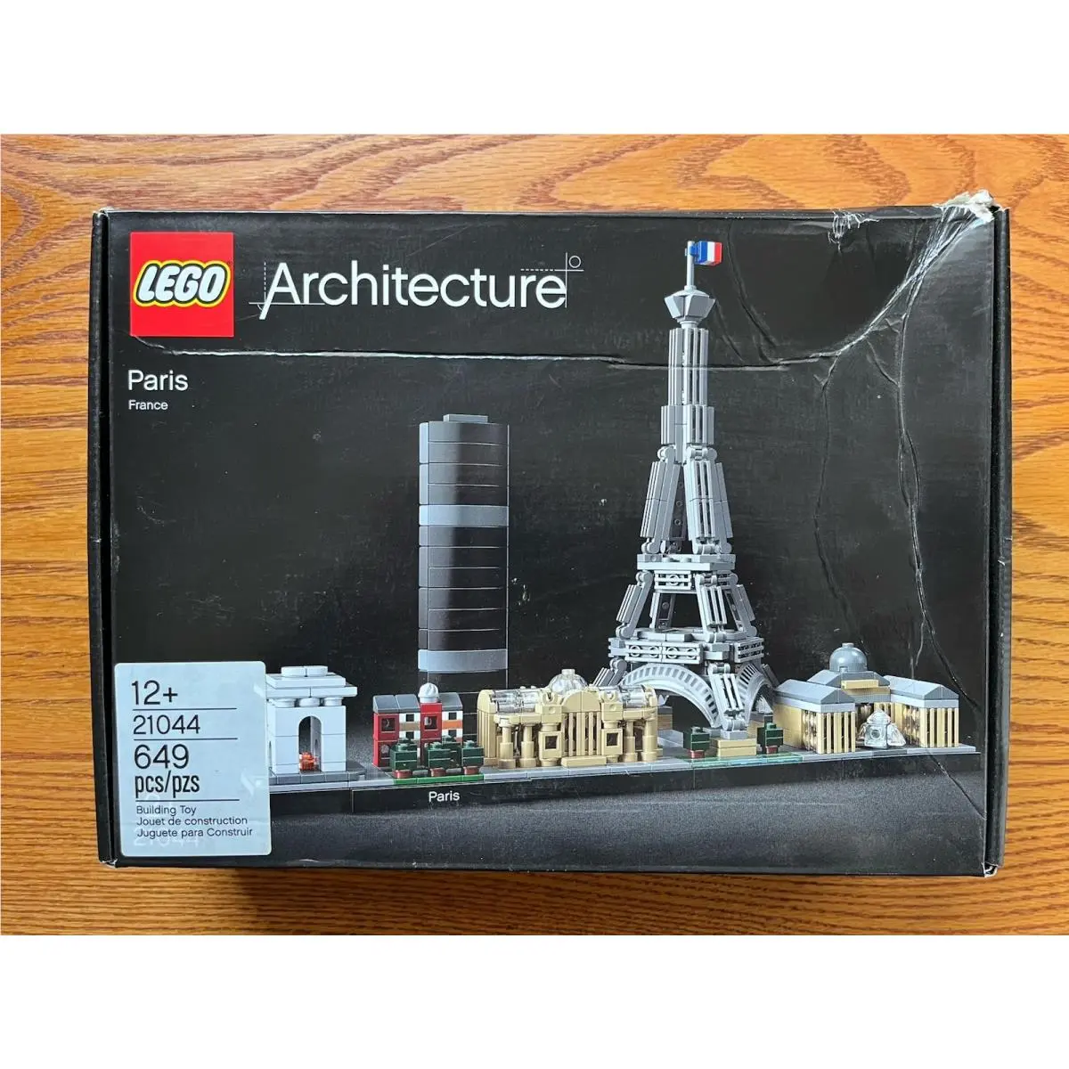 Lego Architecture: Paris Building Set Eiffel Tower Grand Palais Louvre
