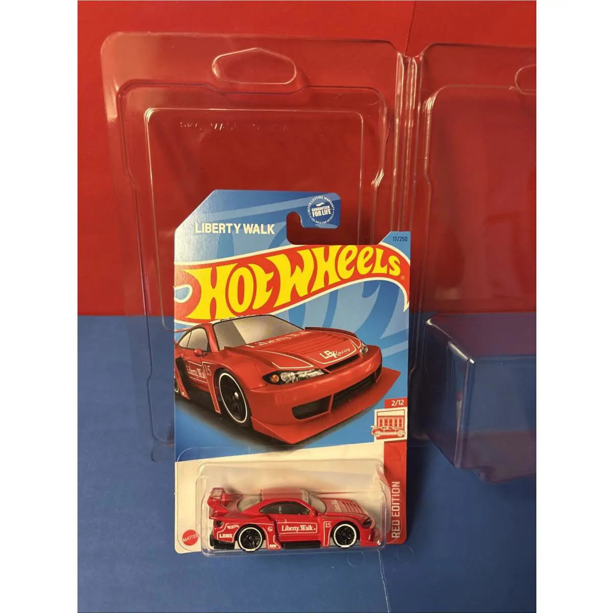 2023 Hot Wheels LB Silhouette Nissan Silvia S15 Target Red Edition + Protector