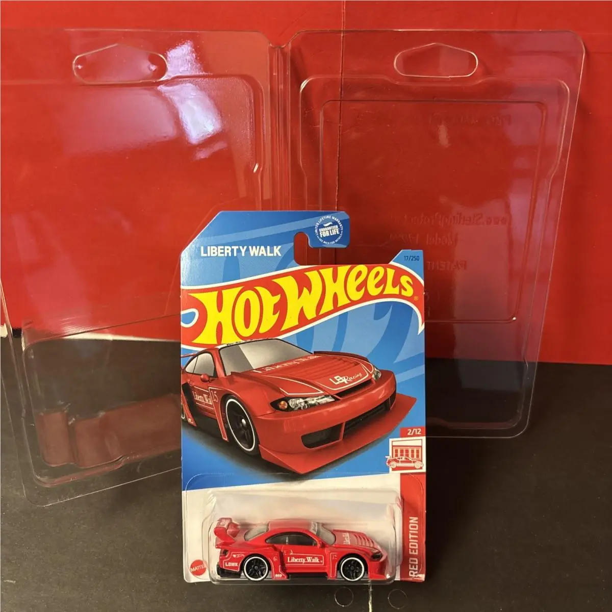 2023 Hot Wheels LB Silhouette Nissan Silvia S15 Target Red Edition + Protector