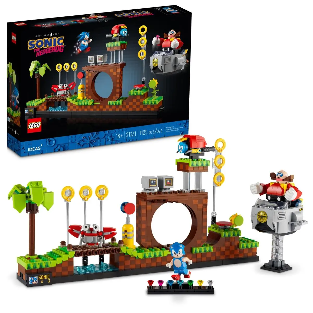 Lego Ideas: Sonic The Hedgehog Green Hill Zone 21331