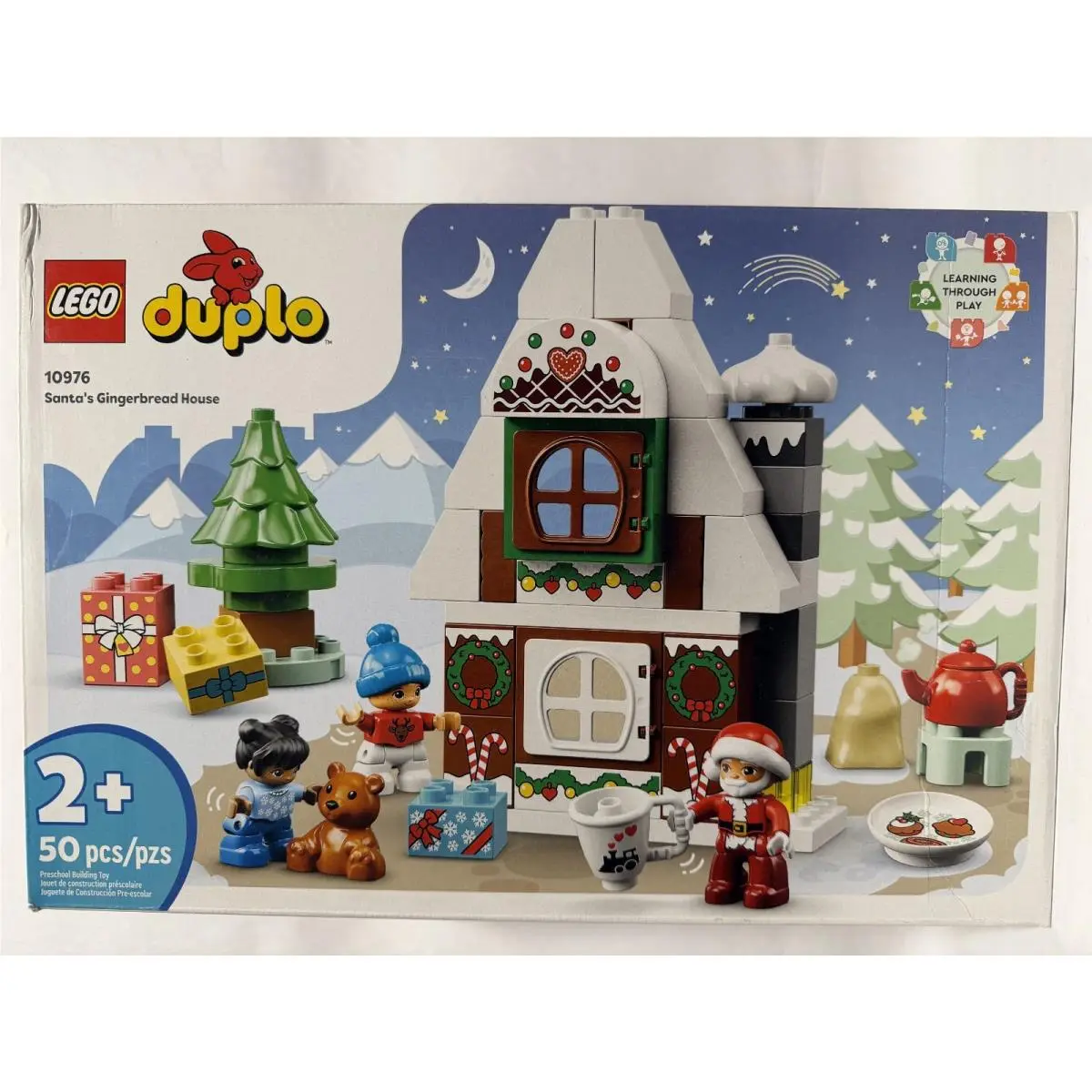Lego Duplo Christmas 10976 Santa`s Gingerbread House Nisb Great Present Age 2+