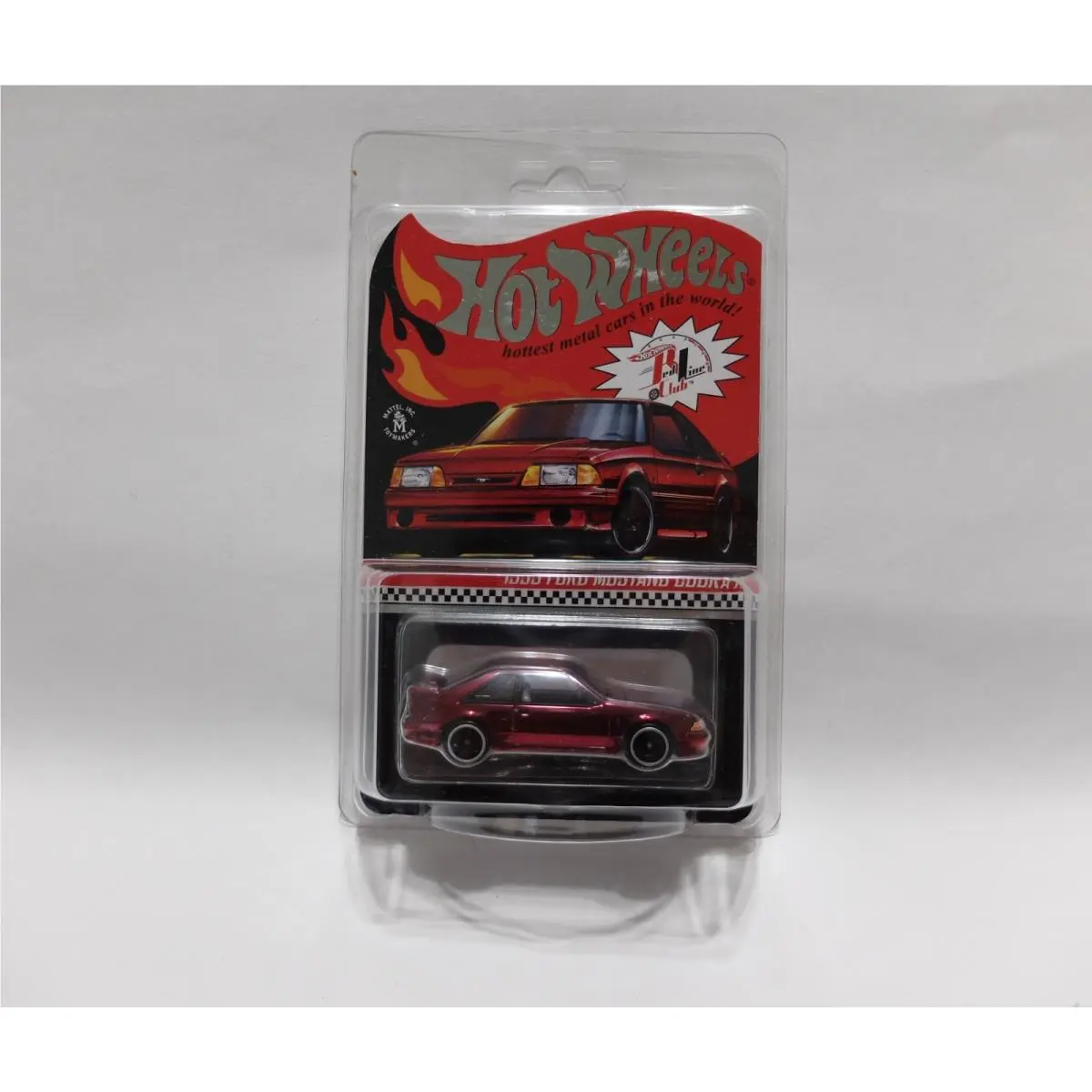 Hot Wheels 2021 Rlc Red Line Club Exclusive 1993 Ford Mustang Cobra R Red