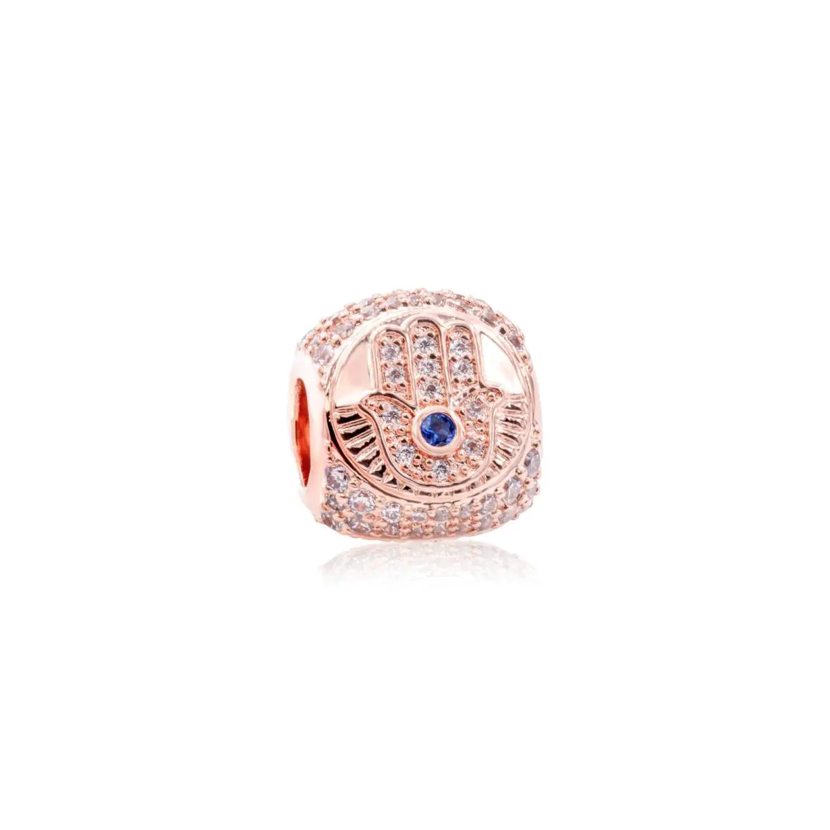 Pandora Hamsa All-seeing Eye Feather Three-sided Charm 780101C01