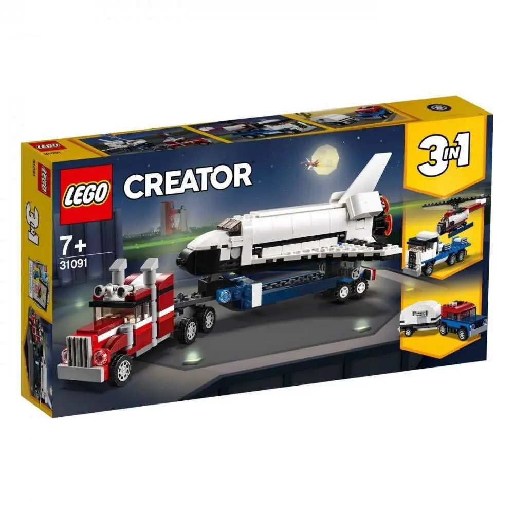 Lego Creator 3in1 Shuttle Transporter 31091