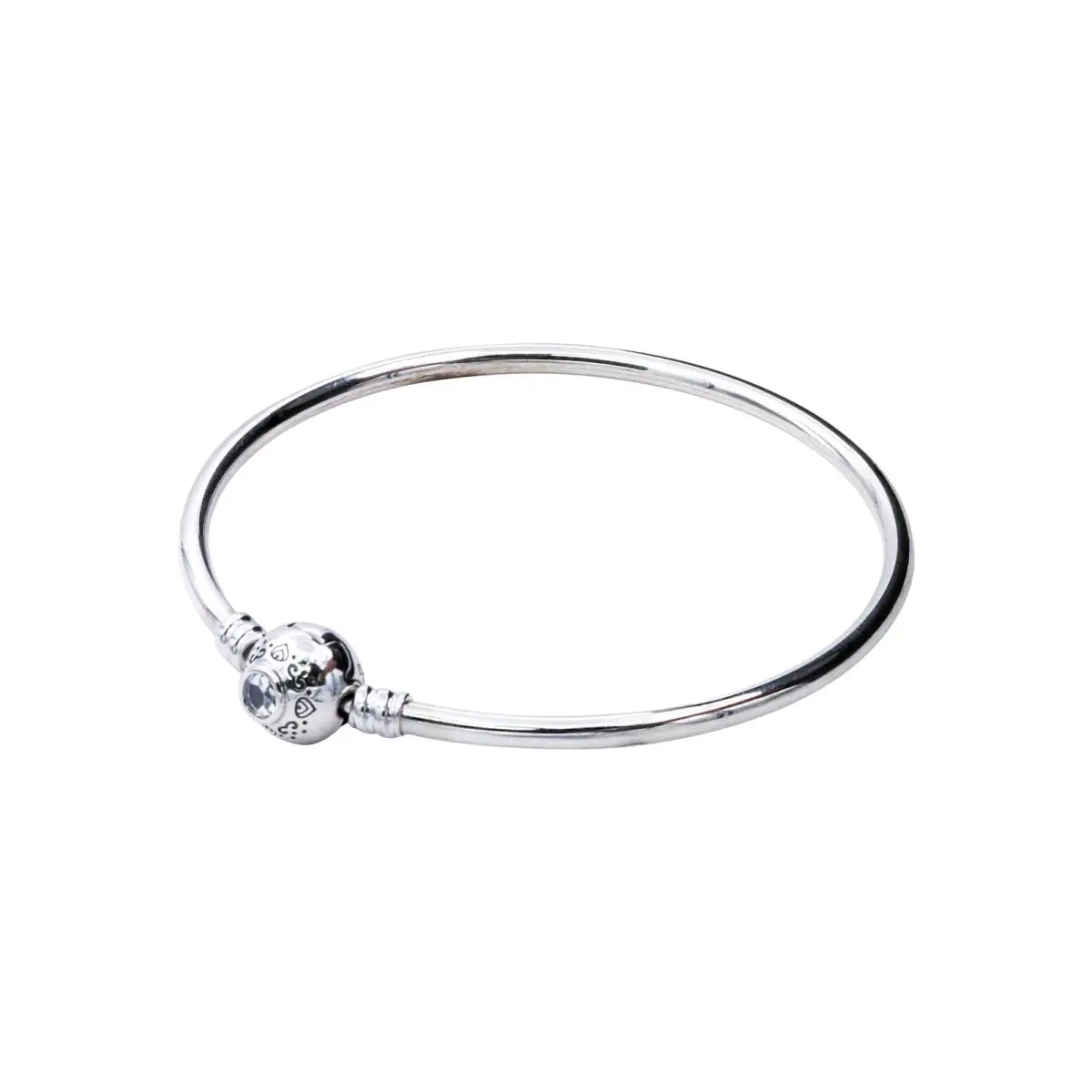 Pandora Disney Princess Jasmine Aladdin Bangle Size 17