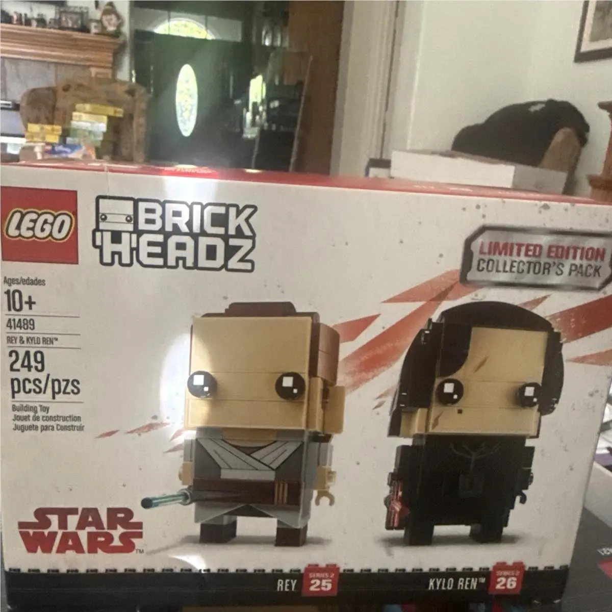 Lego 41489 Brickheadz Star Wars Rey Kylo Ren