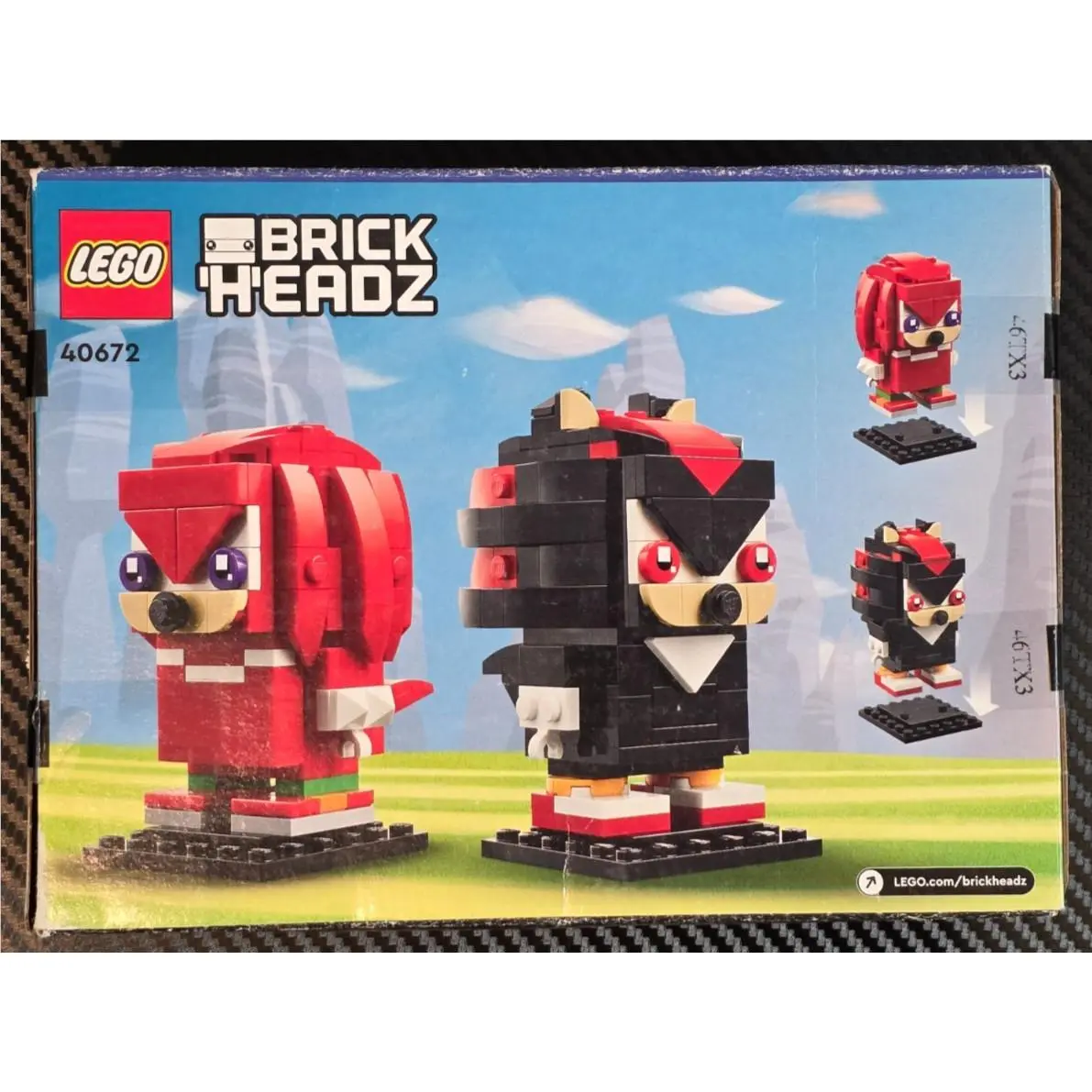 Lego Brickheadz Sonic The Hedgehog 40672 Knuckles Shadow