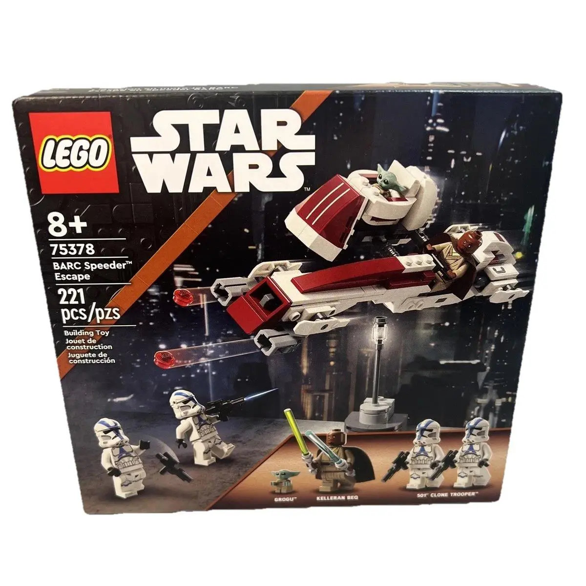 Lego Star Wars Barc Speeder Escape Set 75378 221 Pieces Age 8+