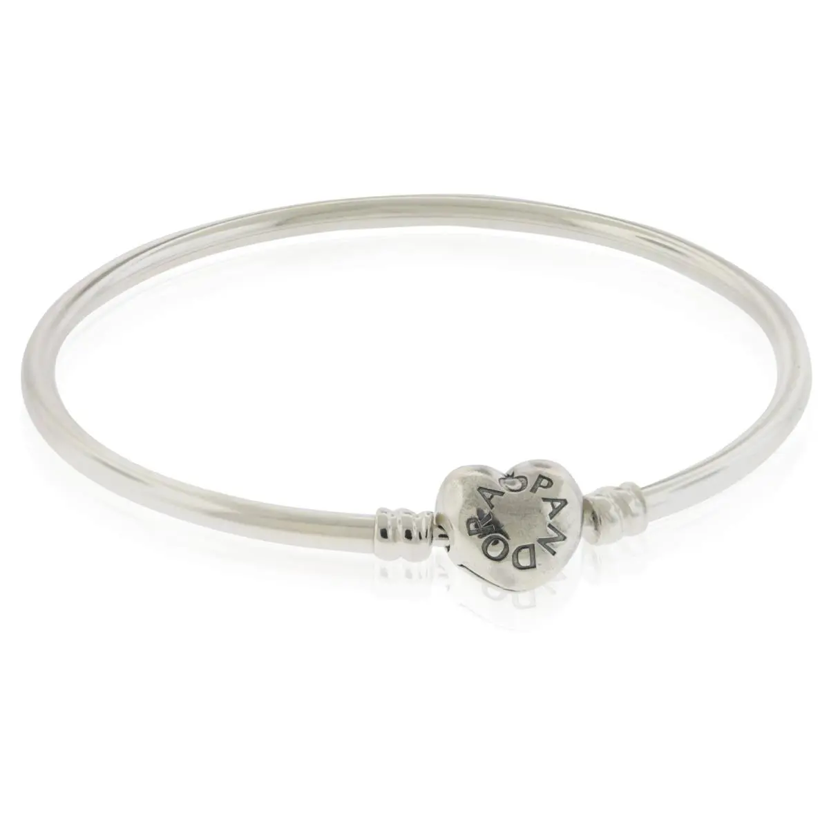 Pandora Moments Silver Bangle Bracelet